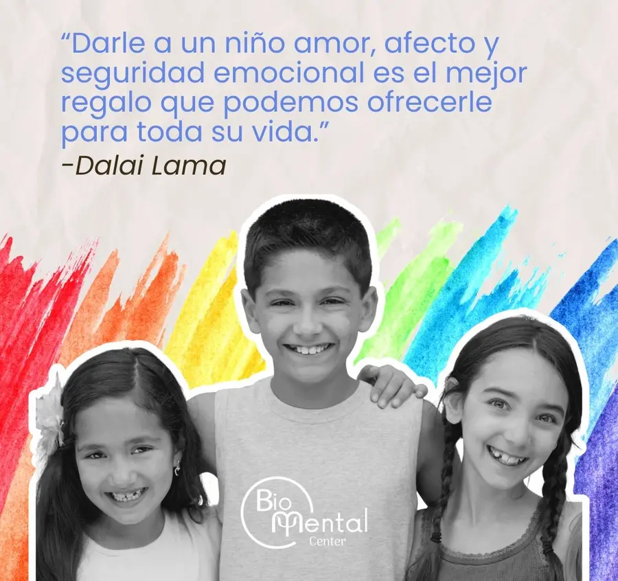 Publicación de Bio Mental Center sobre bienestar emocional infantil